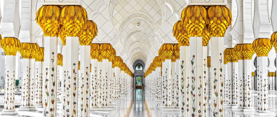 From Dubai Grand Mosque & Museum Abu Dhabi Tour